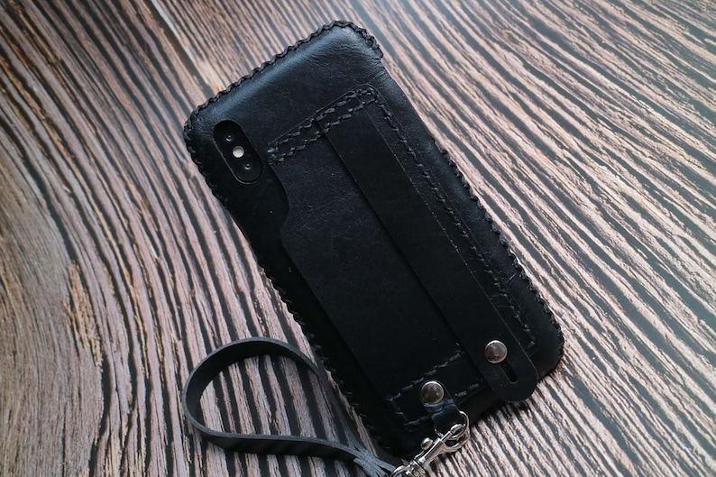 Gift Samsung Leather case S10S10eS10+Leather wallet S10plus Hand rope Detachable cover handmade for Man or Woman Wallet case