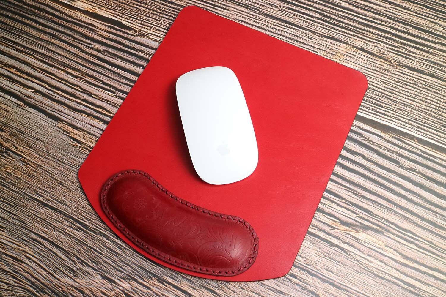 Mouse Pad Personalized Mouse Pad With Wrist Rest Mousepad Etsy