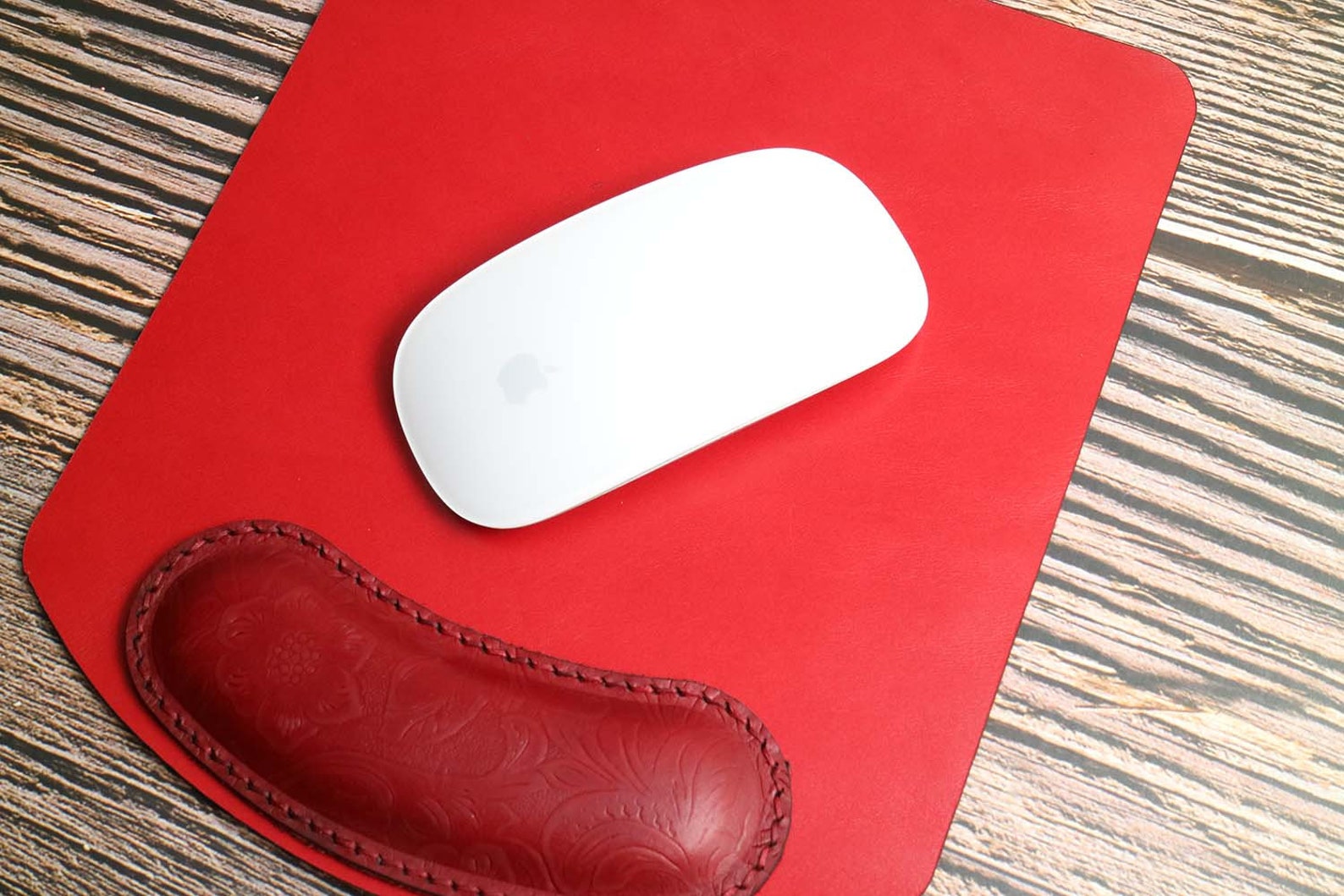 Mouse Pad Personalized Mouse Pad With Wrist Rest Mousepad Etsy