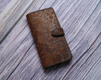 Embossed leather phone case Samsung Galaxy S25 Ultra S24 FE S24 Ultra S23 FE S23 Ultra S21 Ultra Case Wallt Men Women Personalized 6ASSS03