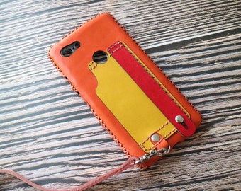 Leather Case Pixel 10a 10 Pro XL 10 10 Pro 9a 9 Pro XL 9 Pro 9 Hand rope cards leather cover handmade 6BPPI02