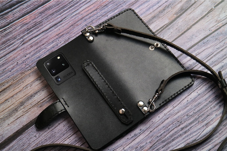 Shoulder Strap Personalization Galaxy S21 +, S21 Ultra 5G Plus S20 FE NOTE10/S10/S10 Plus S9, S9 Plus, Note 8 Wallet Case Leather 