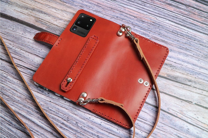 S10e S9 S8 Wallet Case Leather Womens Shoulder Strap Personalized Leather Samsung Galaxy S21 plusS20 FENote 20 Ultra 5G note 10