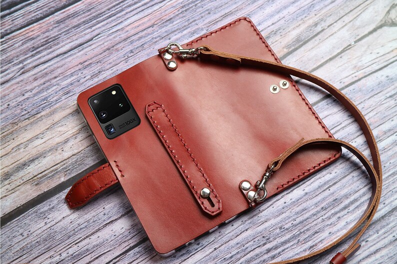 S10e S9 S8 Wallet Case Leather Womens Shoulder Strap Personalized Leather Samsung Galaxy S21 plusS20 FENote 20 Ultra 5G note 10
