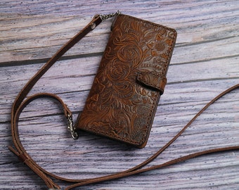 Shoulder Strap Hand Stitched Moto G57 Power/G57/G (2026)/G Play (2026)/G67 Power/Edge 60/60 Stylus Case, Embossed Leather Wallet 6ASMT01
