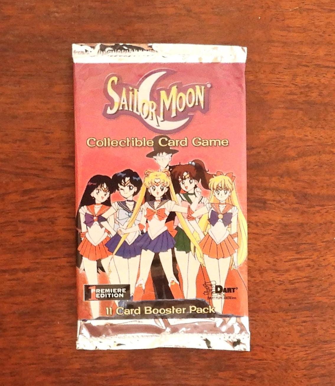 Sailor Moon Premiere Edition Collectible Card Game Booster Pack Dart TCG CCG New