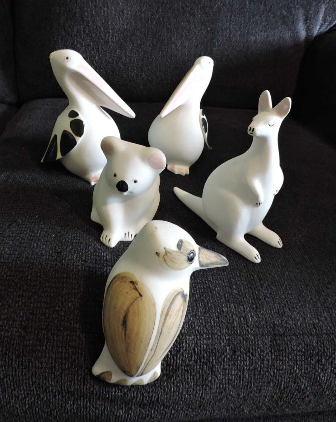 Australian Animal Bisque Ceramic Figurines 67 Etsy