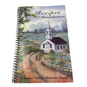 Vintage Sumner United Methodist Church Community Cookbook IL Midwest Recipes