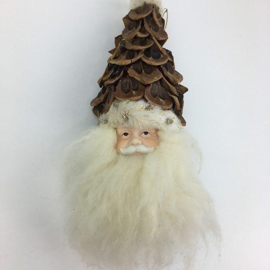 Vintage Pine Cone Christmas Ornaments 