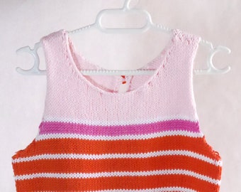 Colorful dress for a 8 month girl