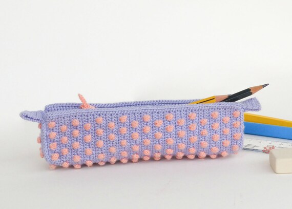 crochet pencil case