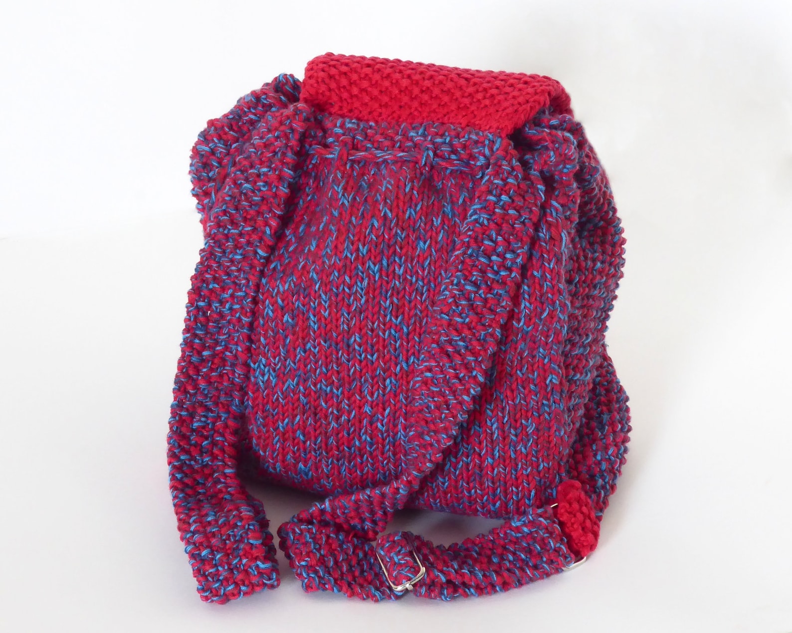 Cute Hand Knitted Backpack for a Child Etsy