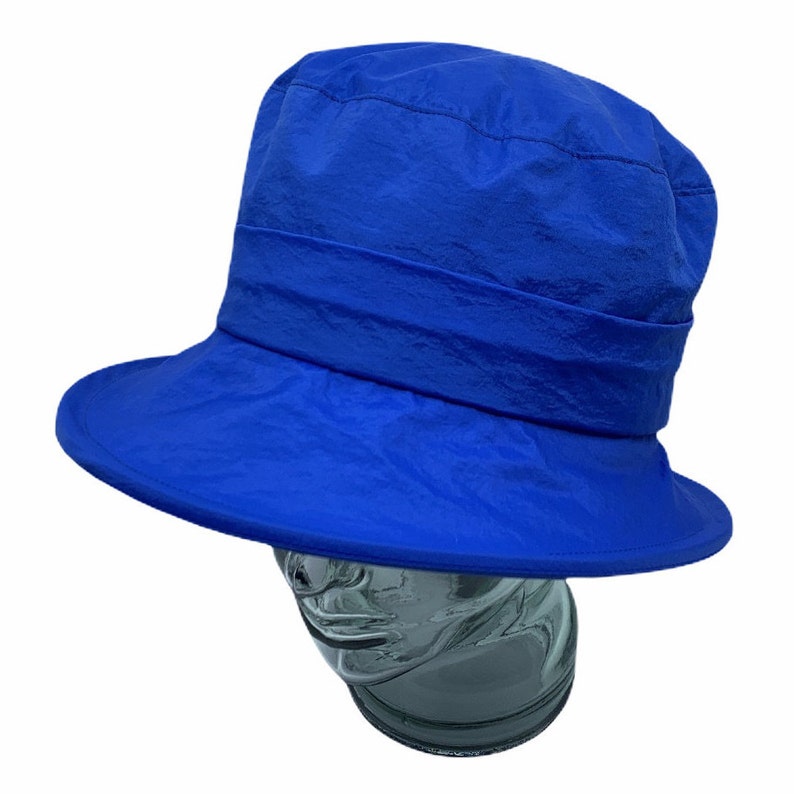 10 COLORS. Foldable Rain Hats With Hoop FLAVIE . Waterproof Etsy