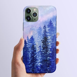 Blue Mountain Iphone Tough Phone Cases - Iphone 7, 8, XR, Xs, X, 11, 12, 13, 14