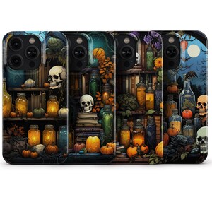 Apothecary Spooky Phone Case for iPhone, Samsung Galaxy, Samsung Note & Google Pixel, MagSafe Case, Tough Case, Slim Case, Biodegradable
