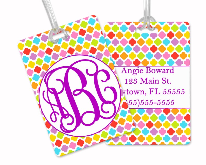 LEAF CUSTOMISABLE LUGGAGE TAG main image 0
