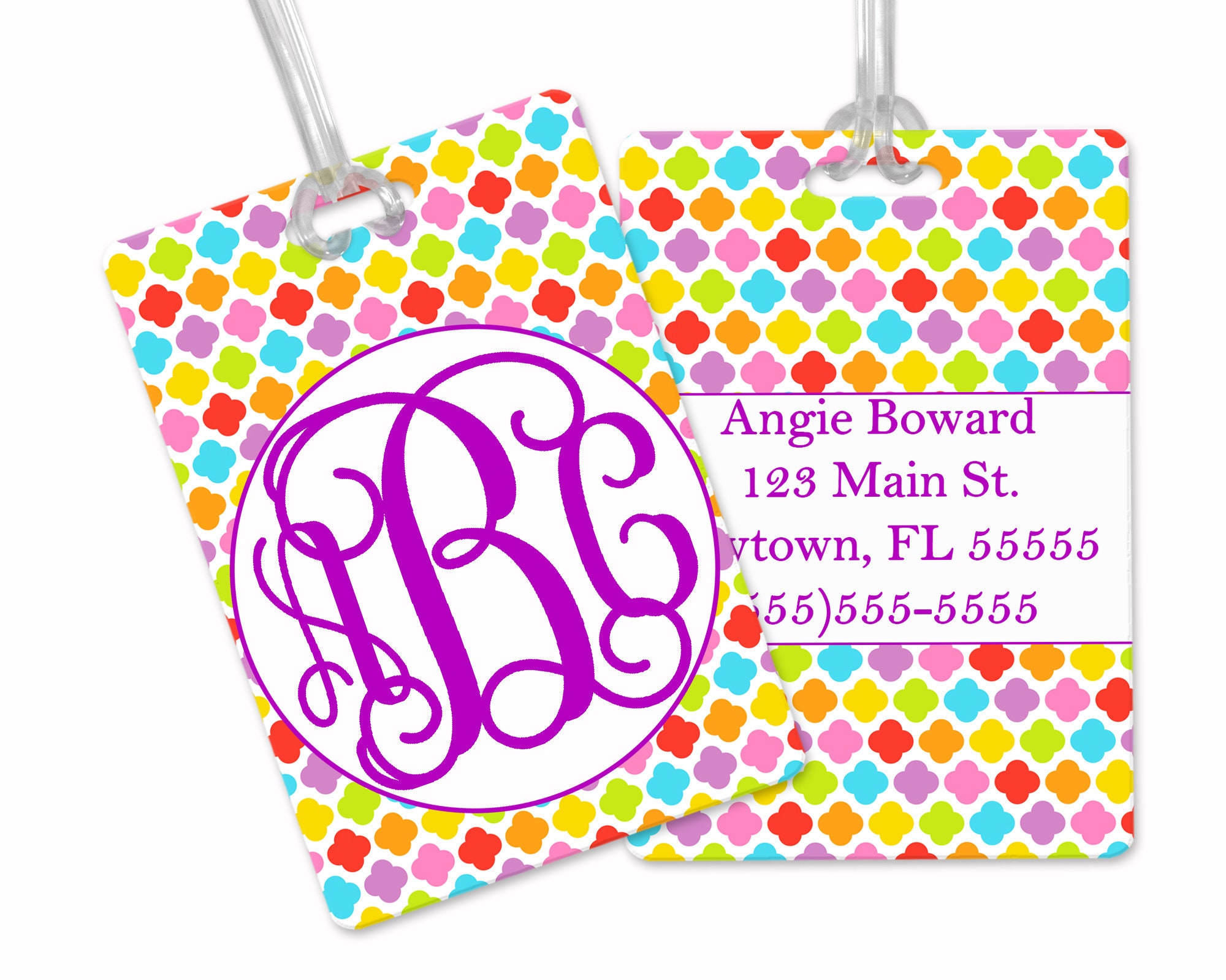 CUTWORK CUSTOMISABLE LUGGAGE TAG main image 1