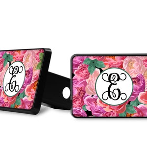 Peony Trailer Hitch Cover