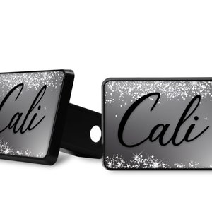 Faux Sparkle Trailer Hitch Cover
