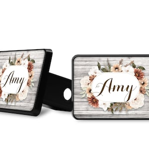 Floral Boho Hitch Cover