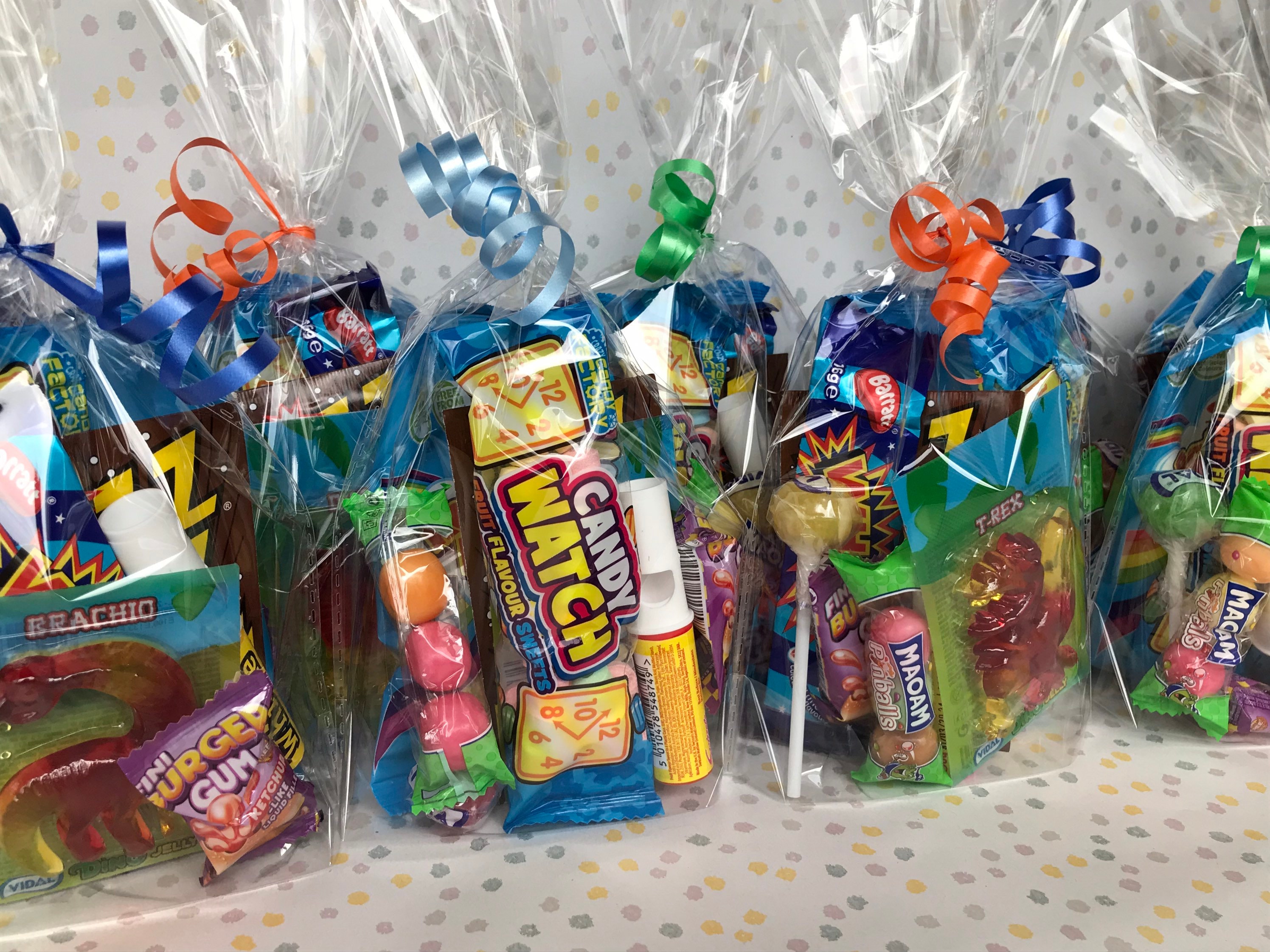 Children's Party Bags Filled With Sweets Birthdays Etsy UK