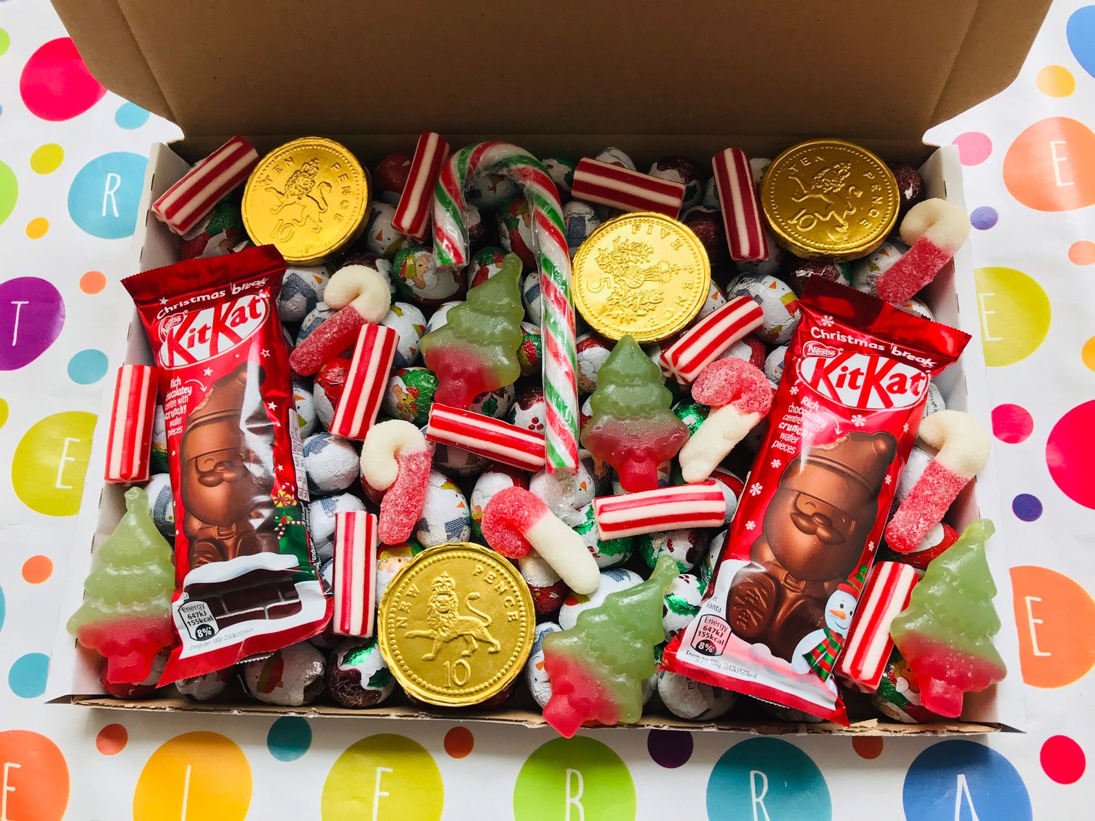 The Christmas Treats Box Letter Box Treats Gift Present Etsy UK