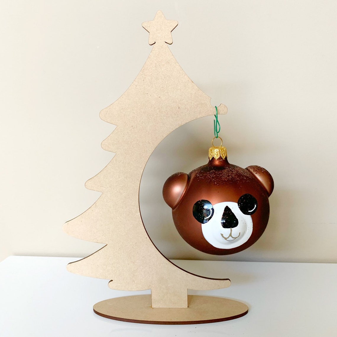 Christmas Bauble Stand / Christmas Bauble Holder / Fits up to 10cm ...