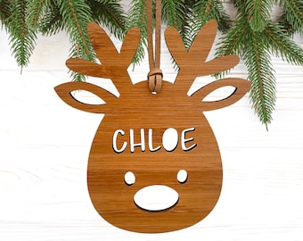 Rudolph reindeer Christmas ornament / Christmas decoration