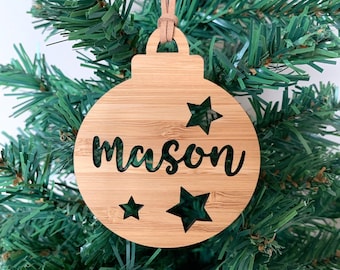 Personalised Christmas ornament / Ornament with name / Christmas bauble / Christmas tree decor