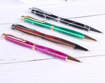 PKSL-6 Chrome Gold Gunmetal Rosegold Slimline Twist Pen Kits