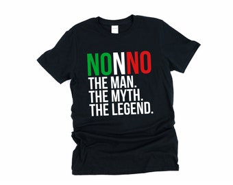 Nonno, The Man The Myth, The Legend Shirt, Nonno Shirt, Nonno Gift, Papa Nonno Grandpa, Man Myth Legend, Nonno Tshirt, Nonno T Shirt, Funny