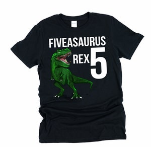 Dinosaur Birthday, Birthday Shirt, 5th Birthday Shirt, Dinosaur Shirt, Dinosaur Party, Boys Birthday Shirt, Dino Birthday, 5th Birthday