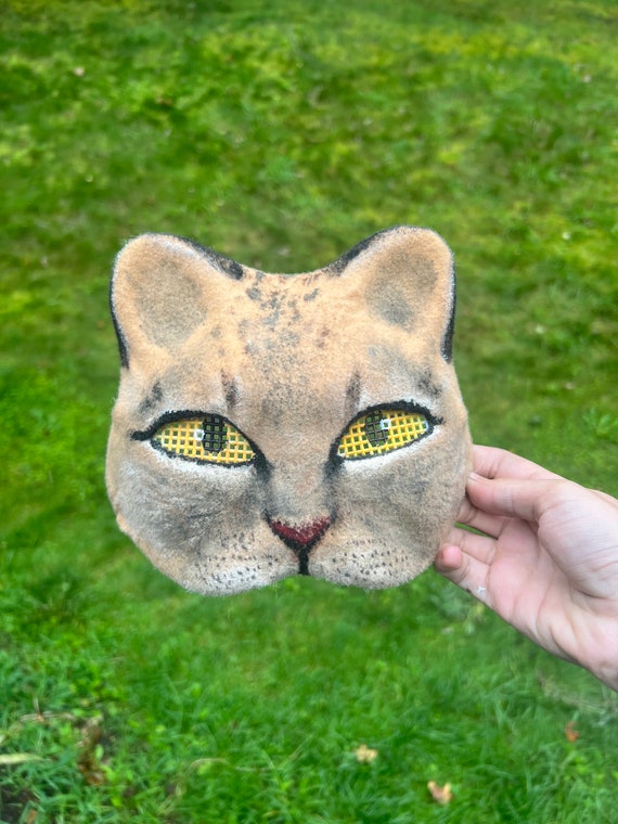 Therian Cat Mask MADE TO ORDER 