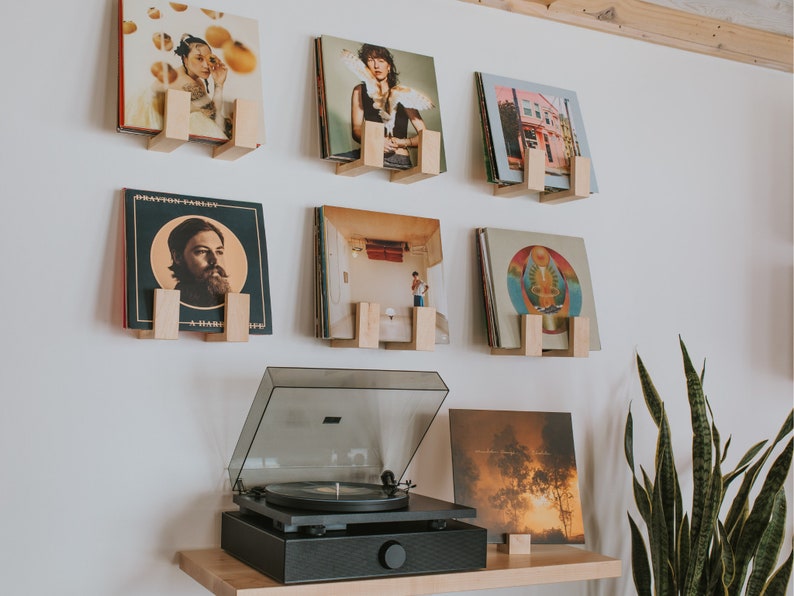 Flip Record Display Shelves image 8