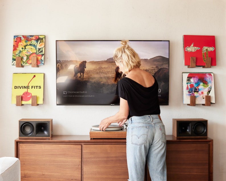 Flip Record Display Shelves image 4