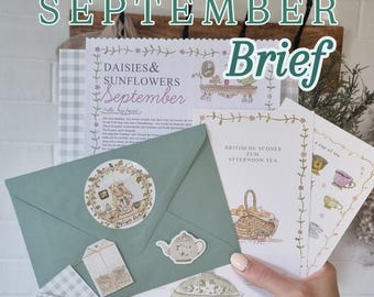 Snailmail Abo- Kreative Briefpost mit Stickern, Rezepten & kleinen Überraschungen. Mailclub, Briefclub, Schneckenpost