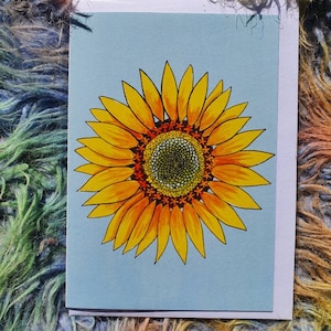 Sunflower Card