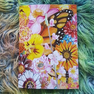 Colours of Spring - Blank Greeting Card