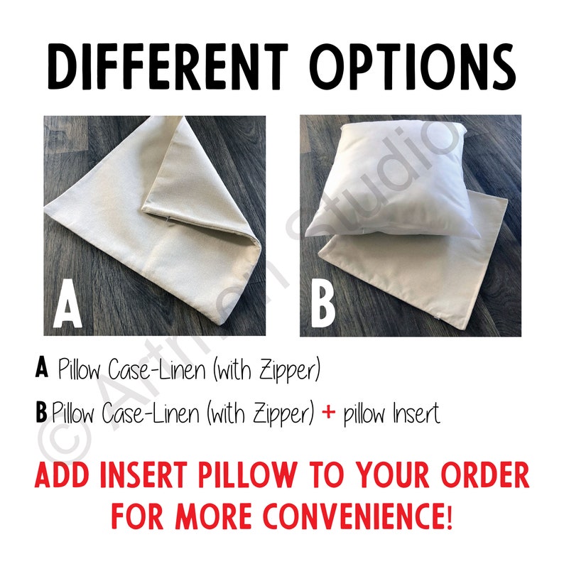 Personalized Pillow Case Custom Pillow Case Customize Your Etsy