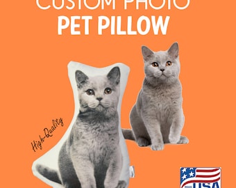 カスタムペット枕、写真枕、子犬、子猫のパーソナライズされた写真枕、ペット、愛、赤ちゃんの写真とあなたのテキストを入れてください、犬、猫、赤ちゃんの家族
