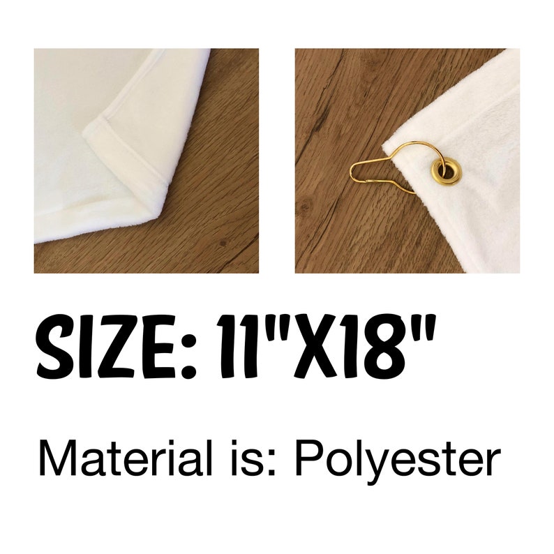 Pode incluir: Tecido de poli&eacute;ster branco com um anel e um gancho de metal dourado. O tecido mede 28 cm x 46 cm. SIZE: 11"X18" Material is: Polyester
