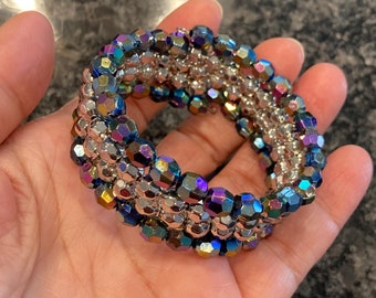 Limited Qty! Beautiful bracelet, sm sz kids 8+. 30ea. preorder. Handmade #supportsmallbusiness @thangamayil439 https://manjualice.etsy.com