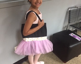 Roze fancy tutu-draagtas
