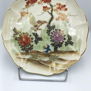 Vintage Teller Dekor Satsuma Japan