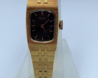 Vintage Seiko Angel 21 Jewels Manual Wind Ladies Watch 