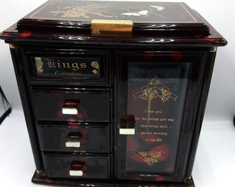 Vintage music jewellery box, Box Bride and Groom