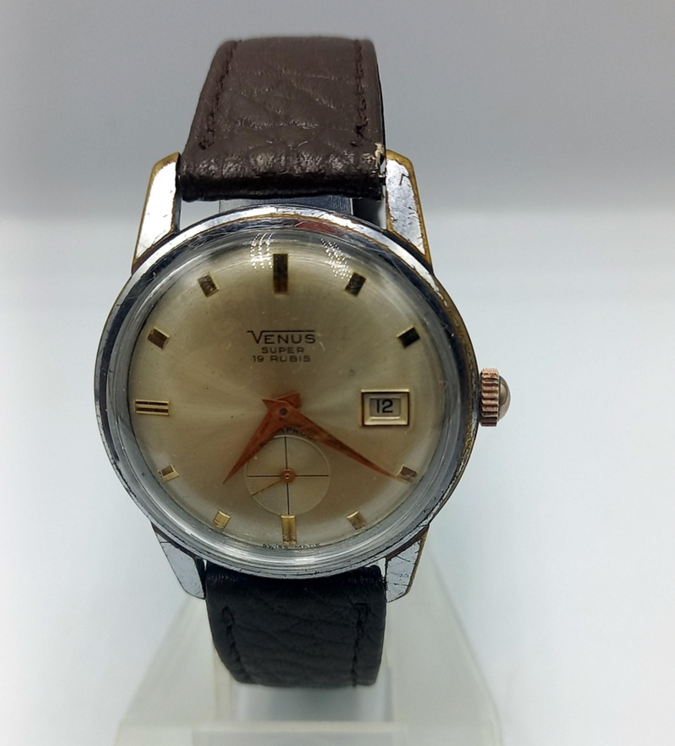 ビーナス Vintage Venus Super 19 Rubis Wrist Watch - Swiss Made - Etsy