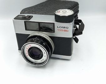 Vintage LOMO-135VS Camera: USSR Industar-73 Lens, with Case