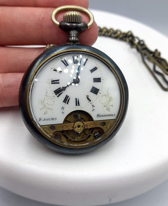 Reloj de bolsillo antiguo Hebdomas de días España