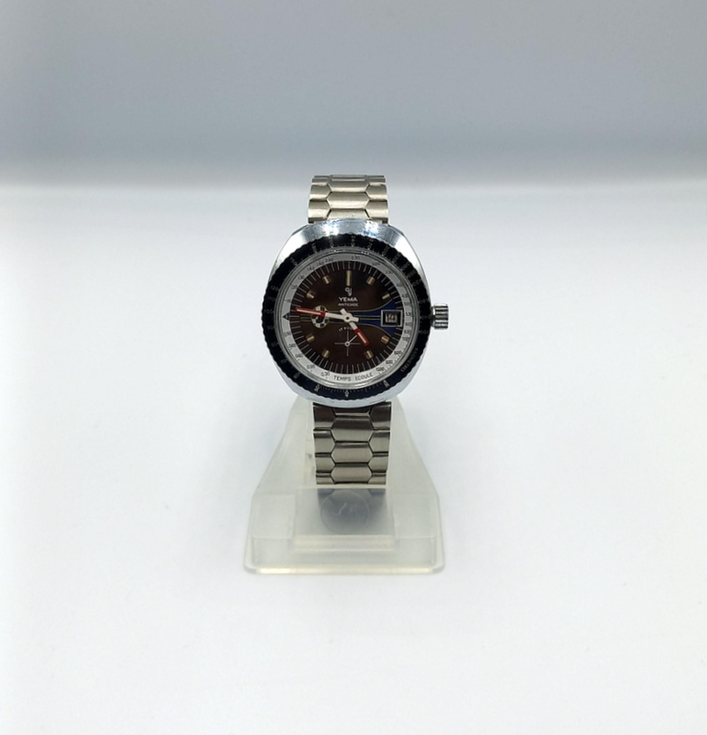 Montre Mécanique Homme Yema Vintage - À Restaurer - Modèle Ancien - Occasion - Pièce Collection